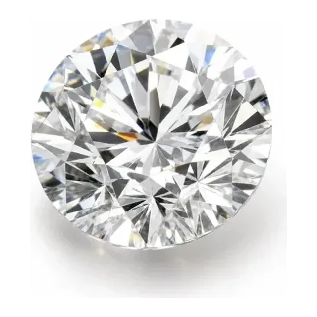 Round faceted diamond from the SDJB image library