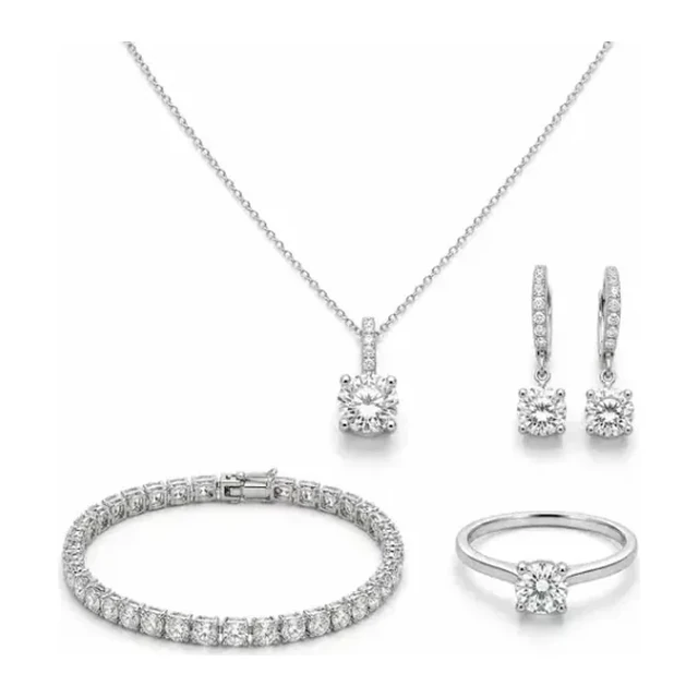 Necklace, earrings, bracelet and ring from the SDJB image library